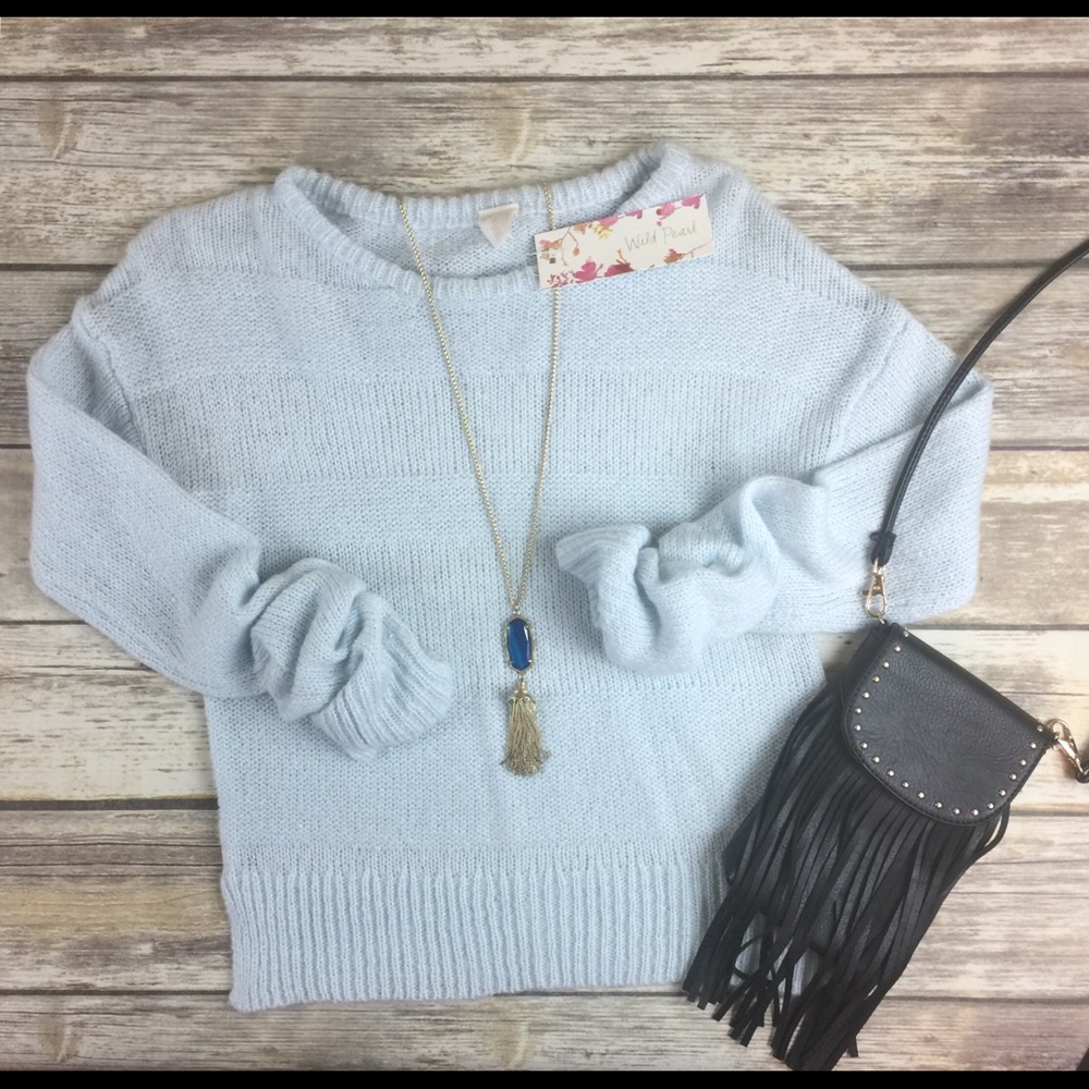 Blue Illusion Sweater